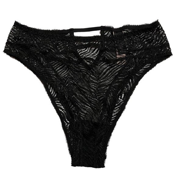 Victoria's Secret Other - NWT VICTORIA'S SECRET Very Sexy Brazilian Pantie Sz M Black Lace